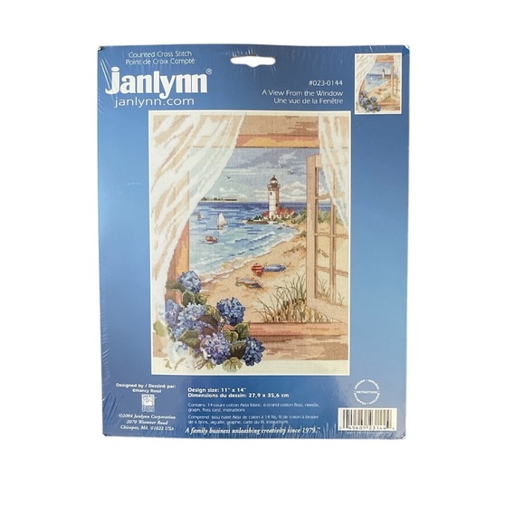 Trio Set of Janlynn & Thomas Kincade Counted Cross Stitch Kit Sets - Picture 5 of 7